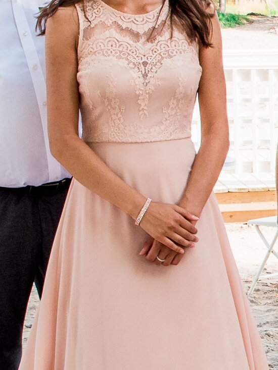 Lulus Dresses & Skirts - Lulus Blush pink long formal dress